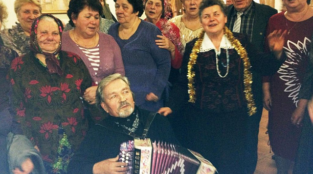 Новогодний огонёк для ветеранов