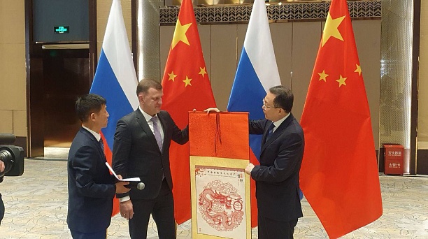 Евгений Наумов встретился с руководителями Харбина