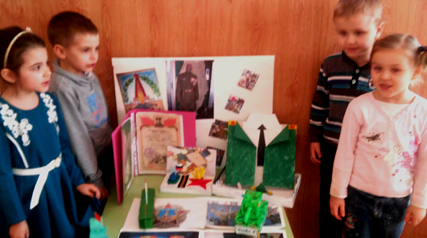 В детском саду № 73 прошел конкурс чтецов «Военными славится Россия!»