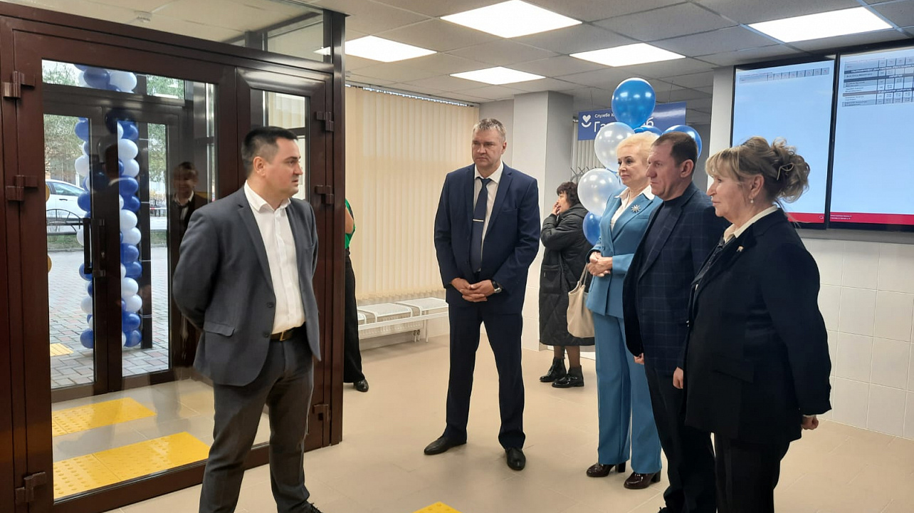 В Пашковском жилом массиве открыли поликлинику