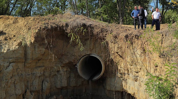 В Краснодаре капитально отремонтируют ливневый коллектор по ул. им. Снесарева