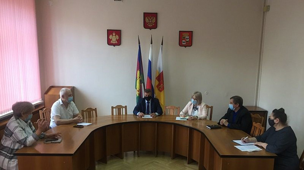 Заседание Координационного Совета общественных организаций при главе Западного внутригородского округа города Краснодара