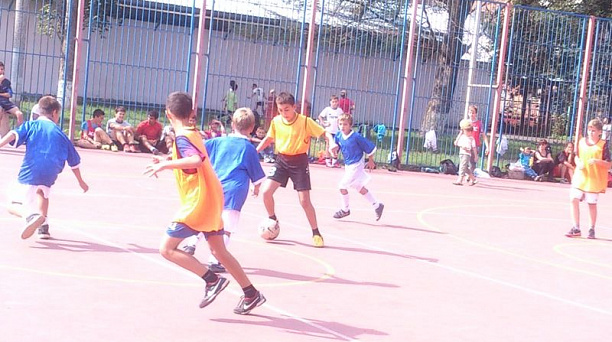 В Центральном округе прошел турнир по футболу