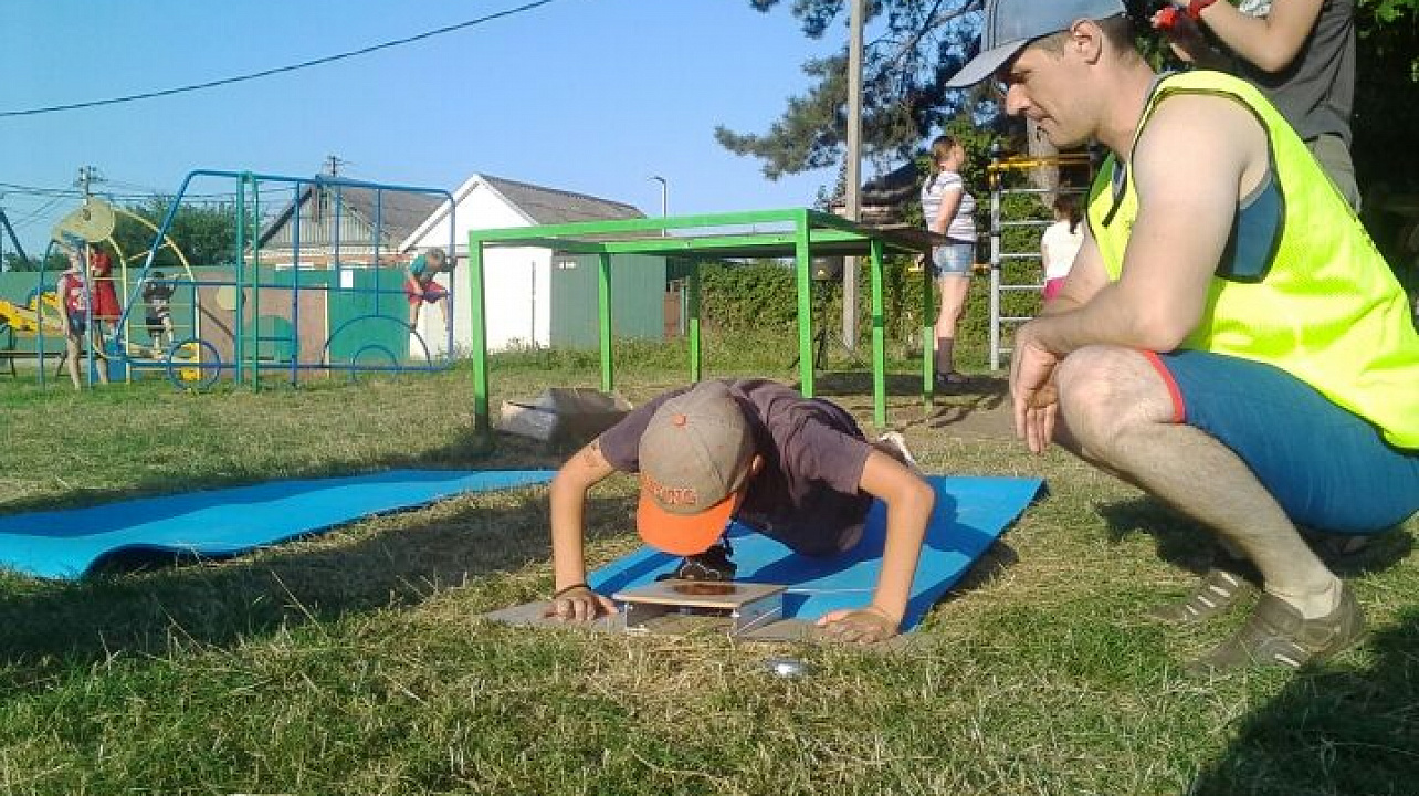 В поселке Индустриальном состоялся детский спортивный праздник
