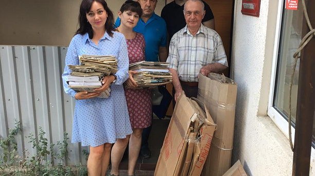 В территориальном центре № 23 стартовал сбор макулатуры