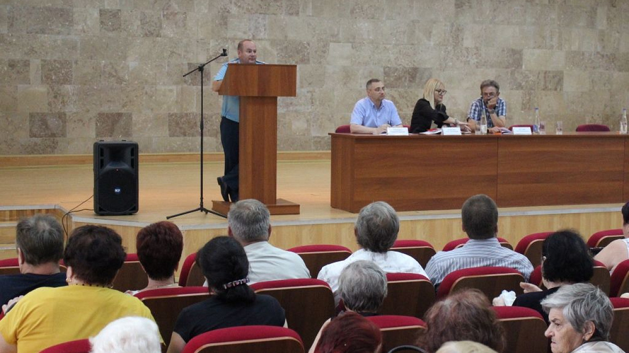 В администрации Центрального внутригородского округа состоялось расширенное  информационное совещание