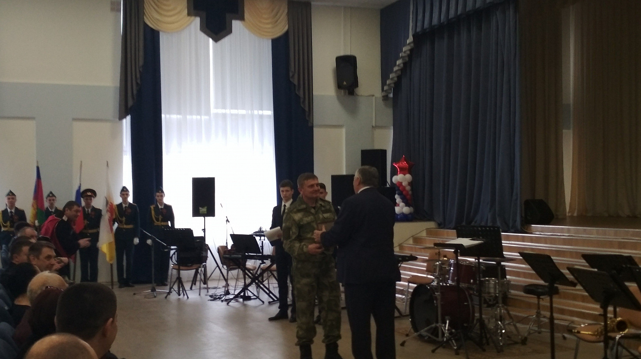 В Карасунском округе состоялась торжественное закрытие окружного месячника оборонно-массовой и военно-патриотической работы