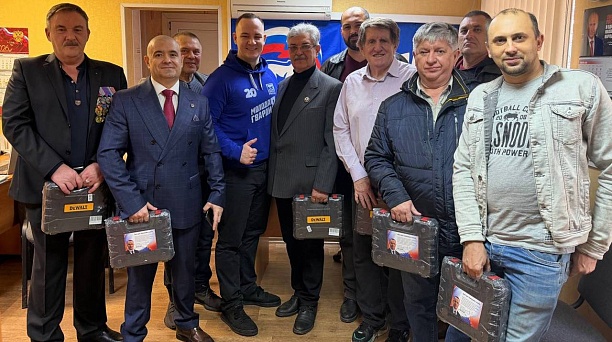 На 33 избирательном округе поздравили ветеранов боевых действий