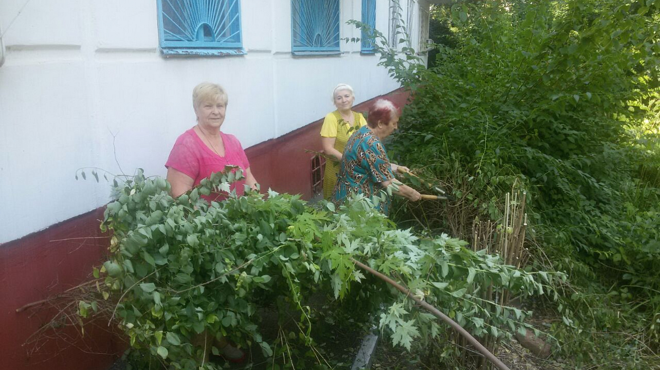 В Западном округе продолжают проводить субботники