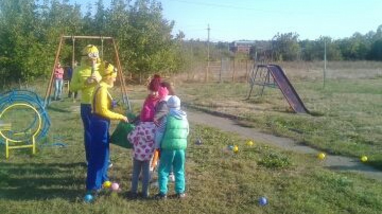 В Индустриальном состоялся детский праздник