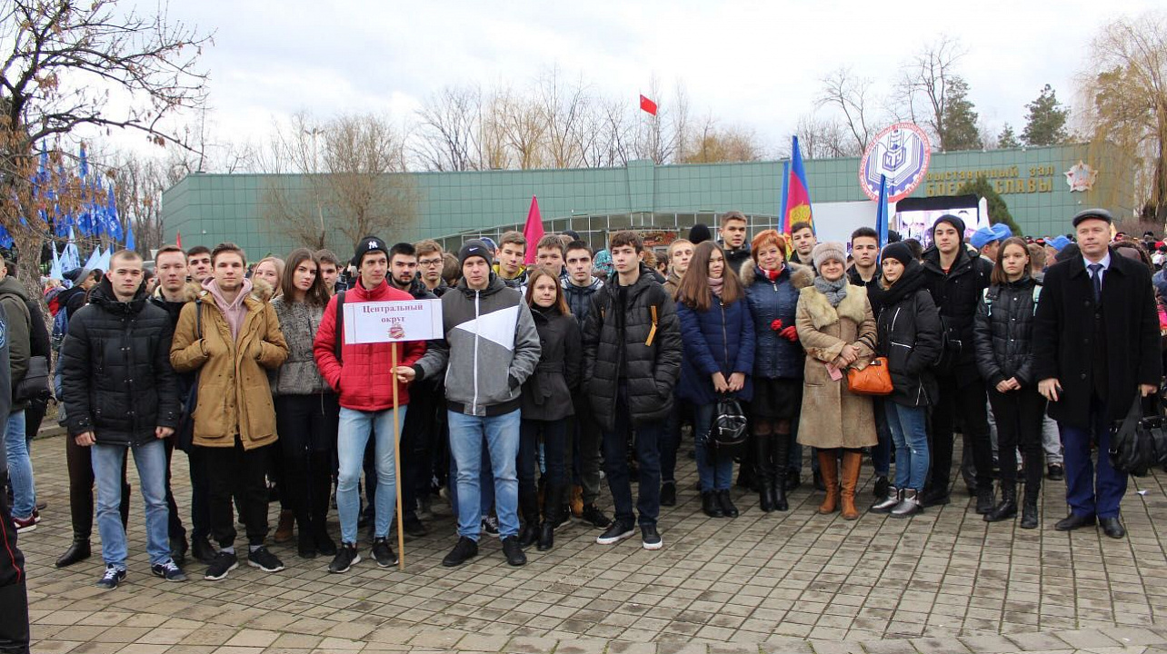 Общественность Центрального округа приняла участие в торжественном открытии месячника оборонно-массовой и военно-патриотической работы