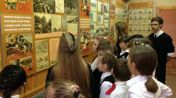 В школе 51 прошли экскурсии в музей боевой славы