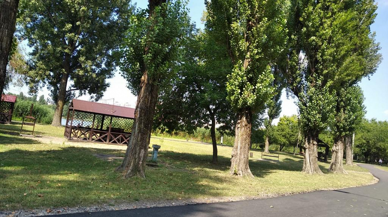 Парк "Старая Кубань" до и после реализации инициативного проекта