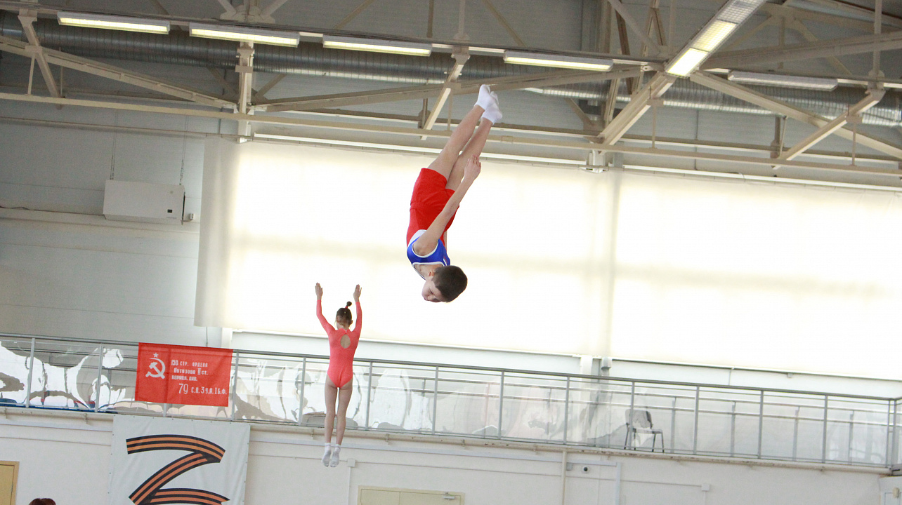 Чемпионат и первенство края по прыжкам на батуте