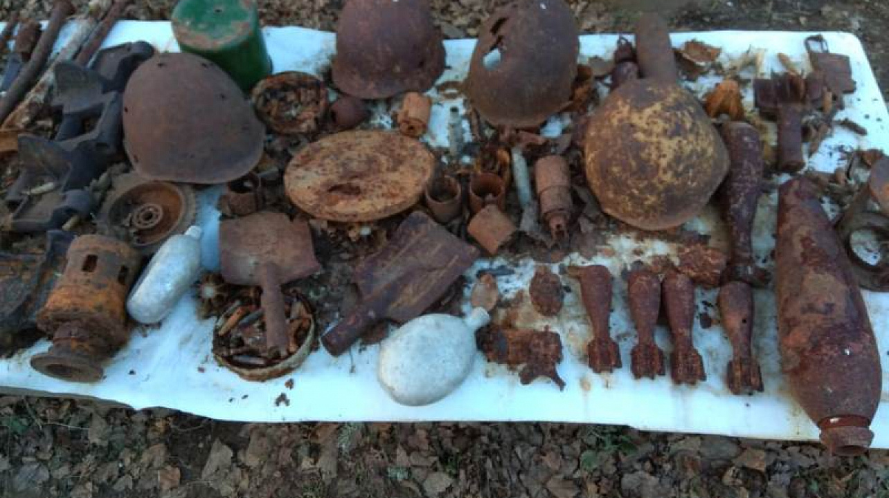 Эхо войны: несколько находок на полях сражений