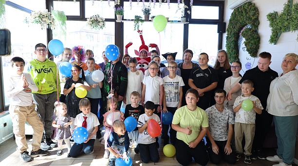 Праздник со вкусом пиццы: для особенных детей Центрального округа устроили праздник, посвященный наступающему Дню города Краснодара