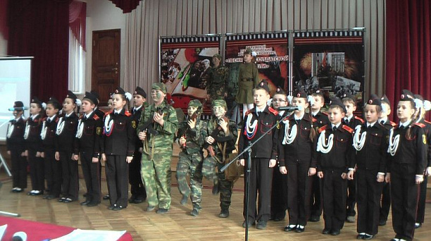 В Прикубанском округе состоялся окружной этап городского конкурса патриотической инсценированной песни «Песня в солдатской шинели»