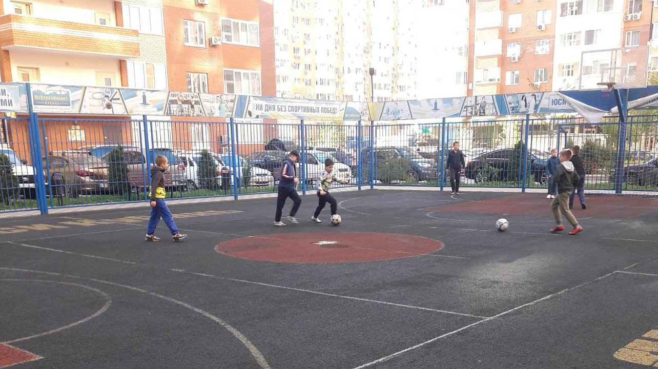 Обновлен перечень спортивных площадок по месту проживания граждан города Краснодара