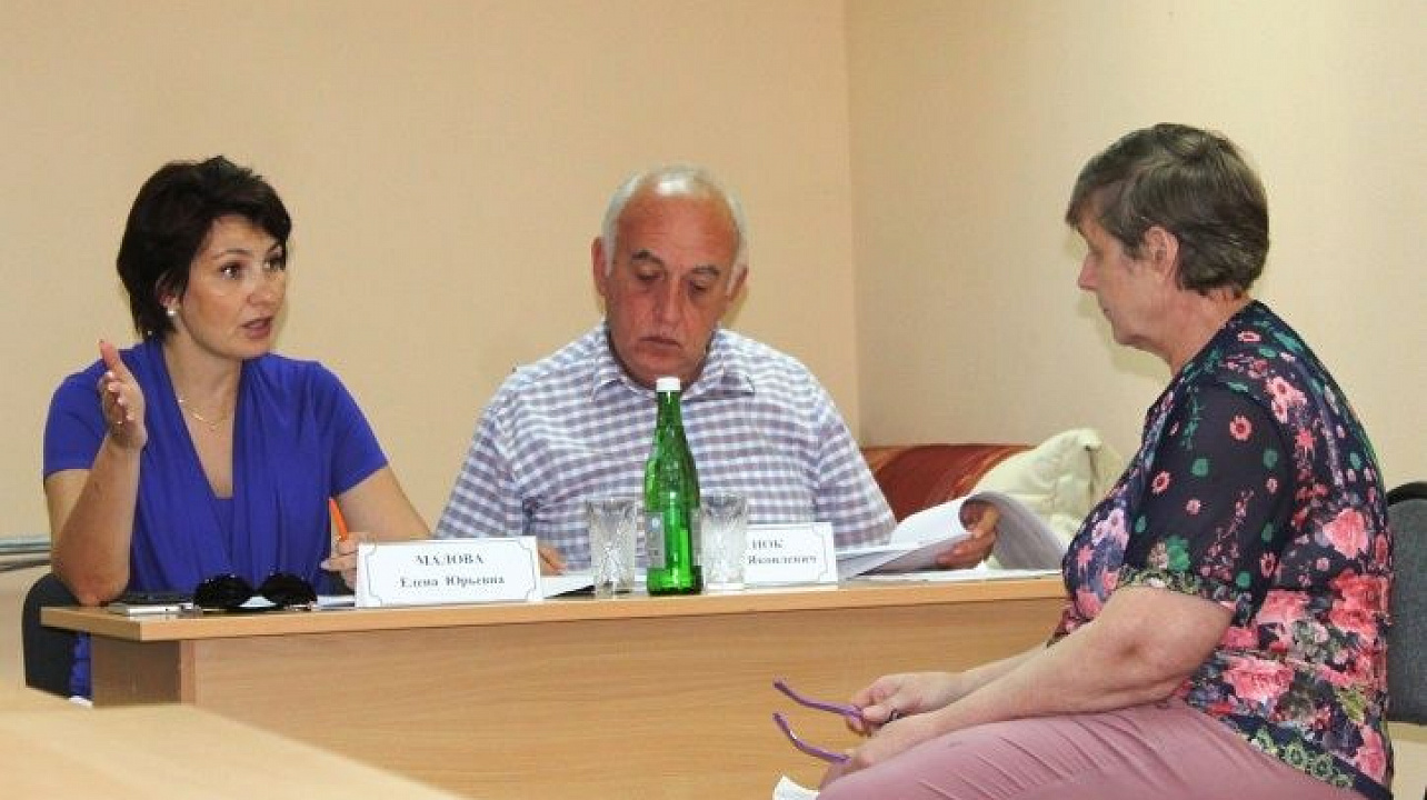 Глава администрации Центрального округа Елена Малова провела прием с руководителями органов ТОС