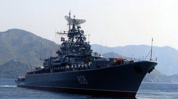 Делегация Прикубанского округа побывала на подшефном корабле СКР «Пытливый»