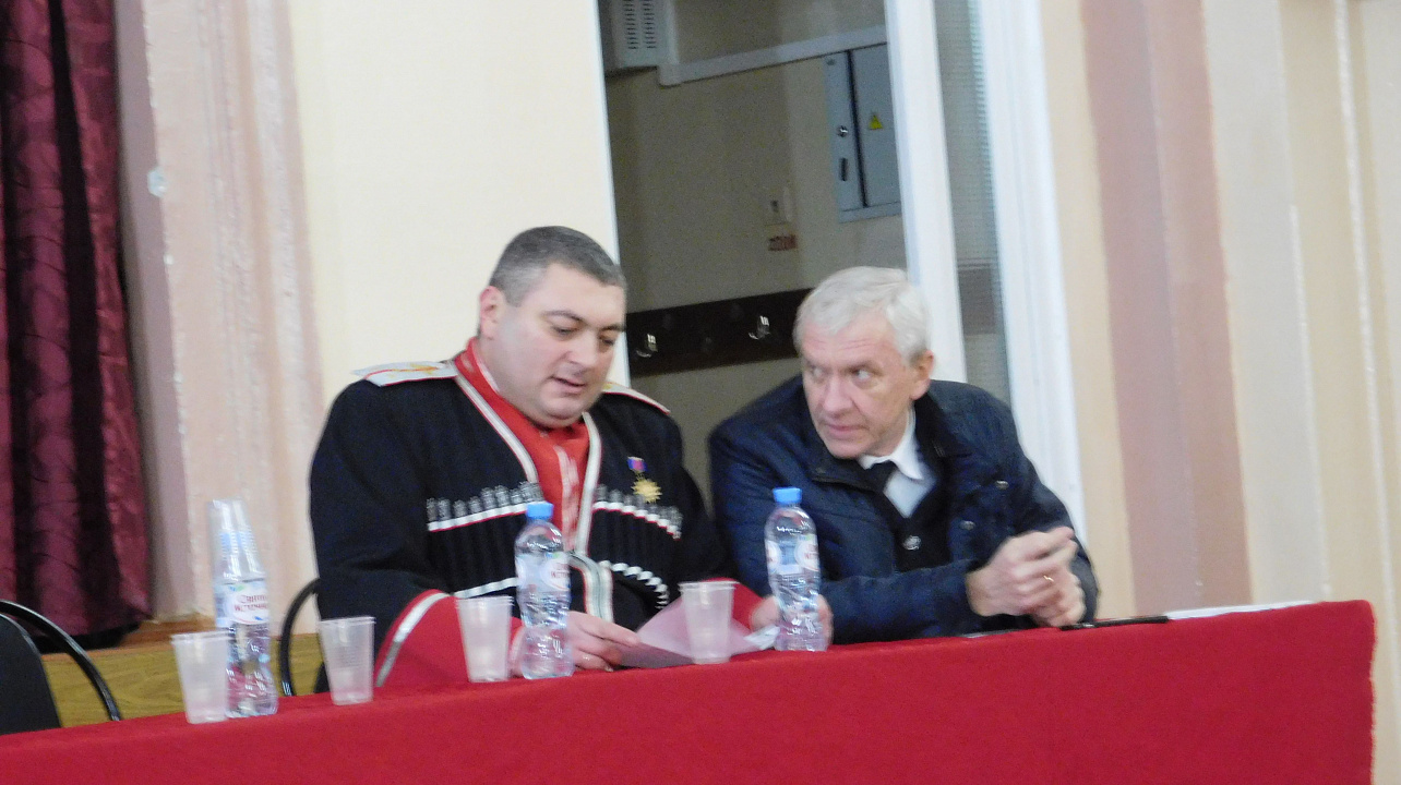 Состоялся отчетный годовой сбор казаков Пашковского станичного казачьего общества.
