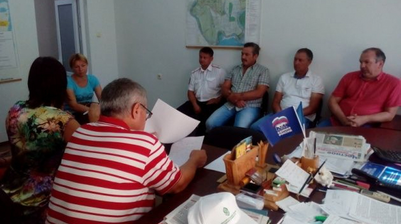 В станице Елизаветинской состоялось заседание  Совета по профилактике правонарушений