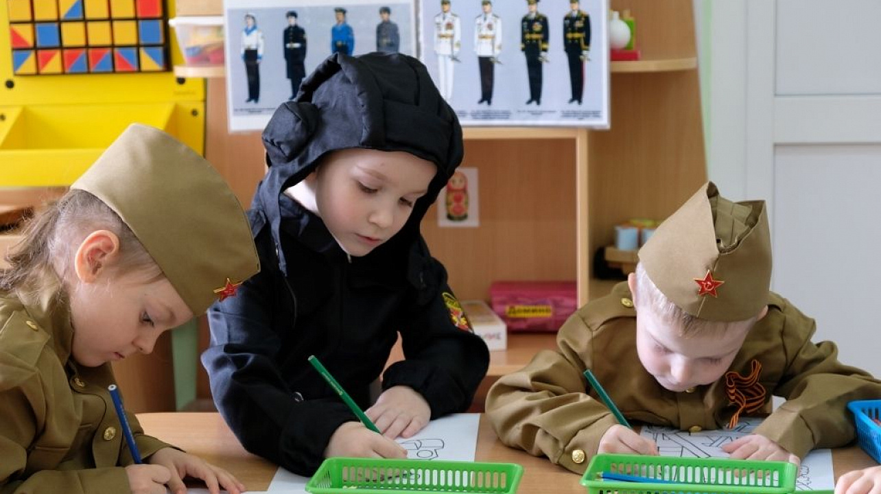 В детском саду № 115 стартовали мероприятия в рамках Года памяти и славы