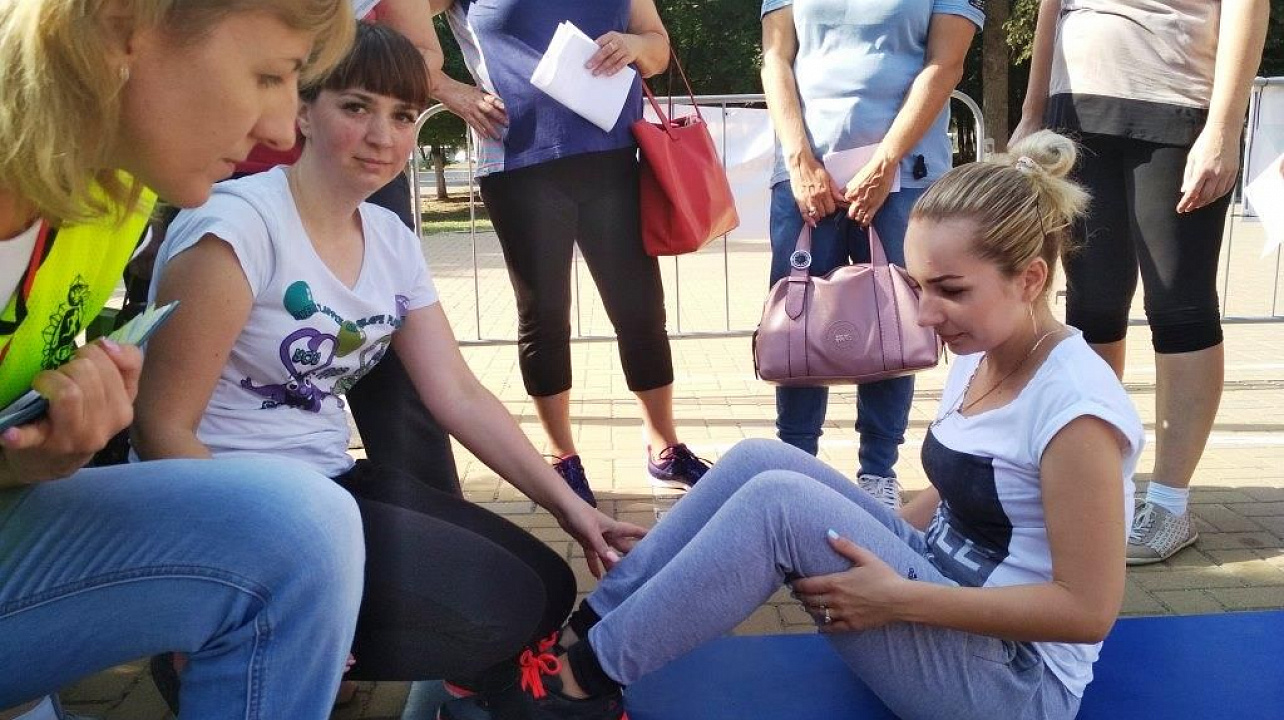 Сотрудники администрации Прикубанского округа сдали нормы ГТО