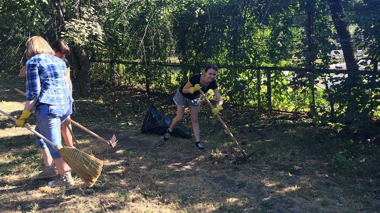 В Карасунском округе организован экологический субботник