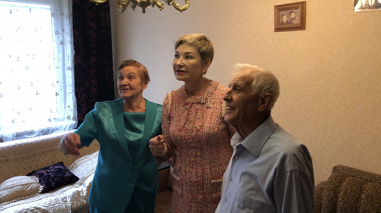 Изумрудный юбилей отметила супружеская пара из Прикубанского округа