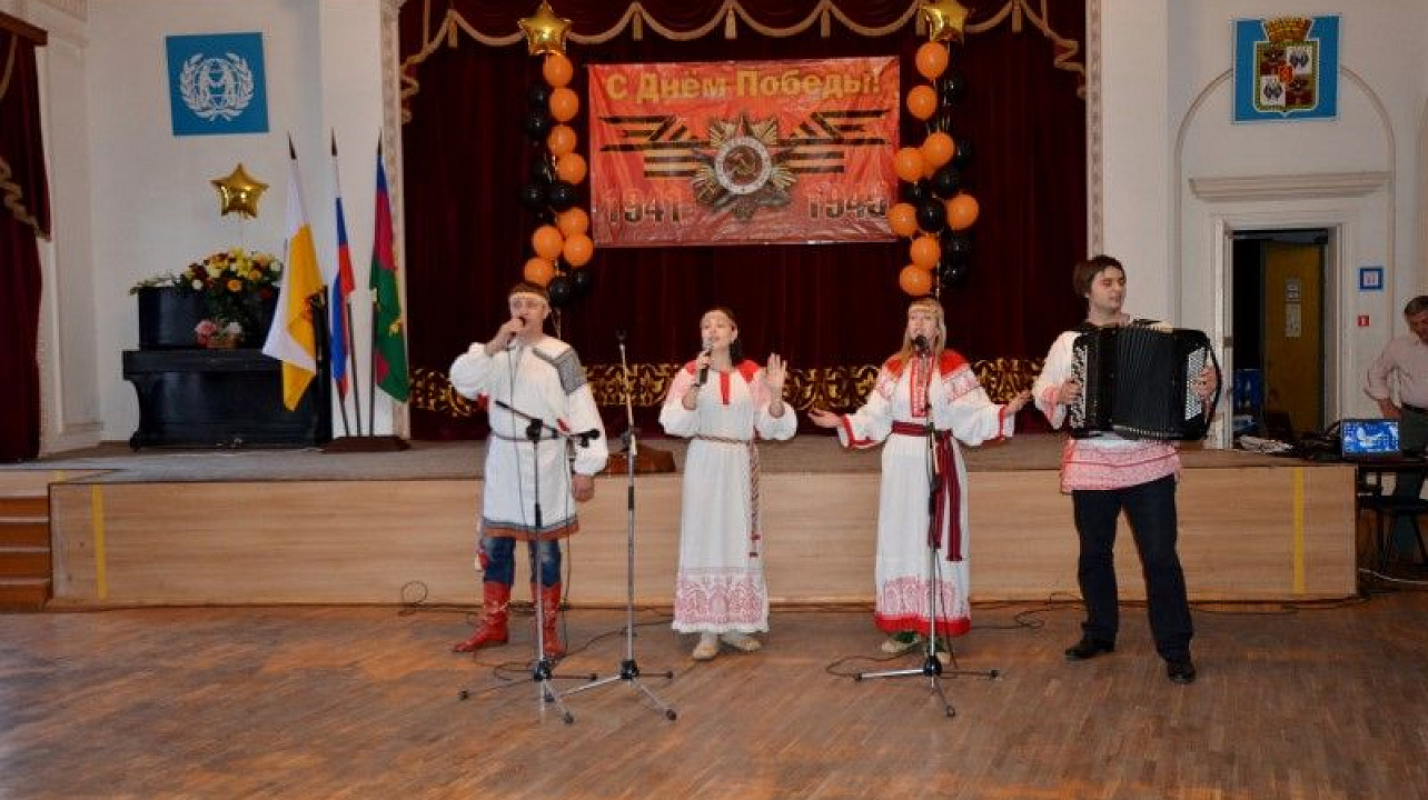 чествование ветеранов Великой Отечественной войны