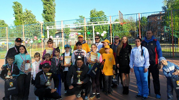 В Центральном округе прошел фестиваль «Спортивная семья»