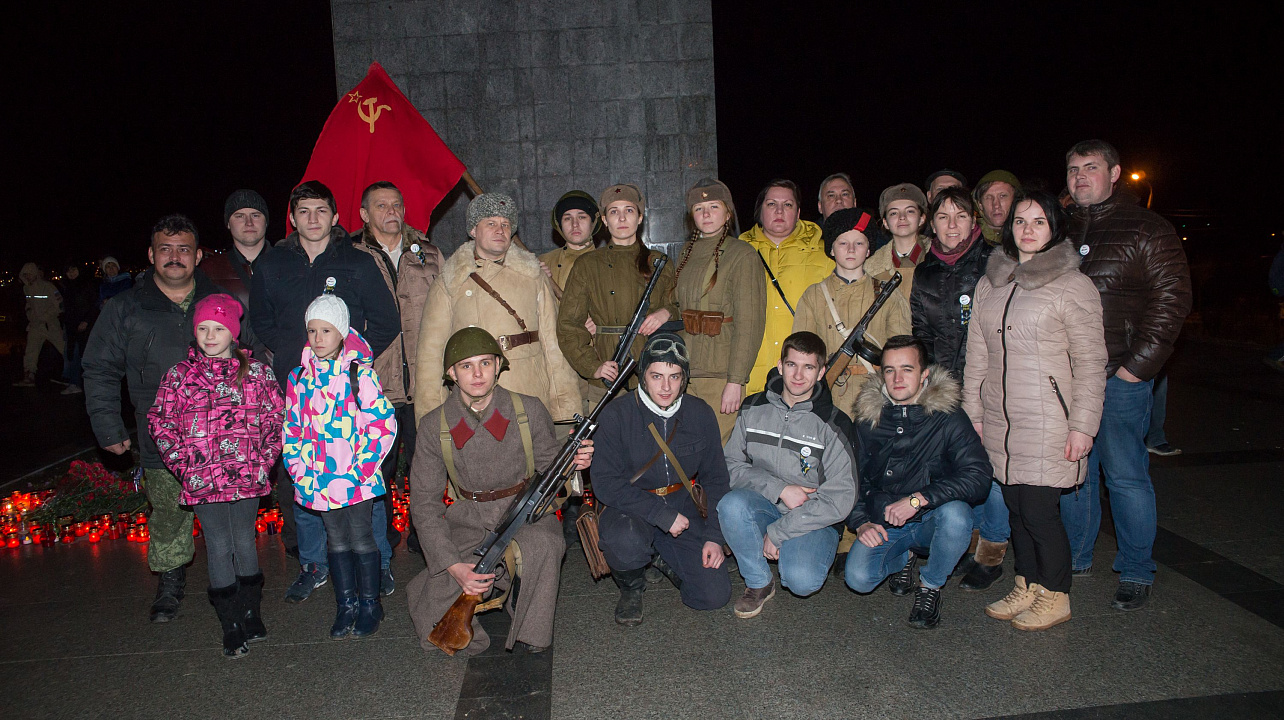 Активисты КубГТУ почтили память героев-освободителей