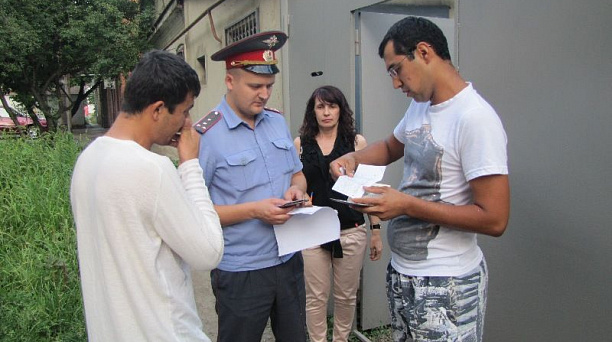 В Центральном округе прошел рейд по выявлению фактов незаконной миграции