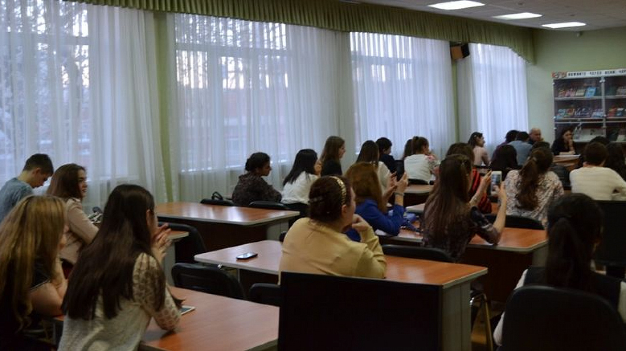 В Кубанском государственном университете физической культуры, спорта и туризма прошел литературный вечер