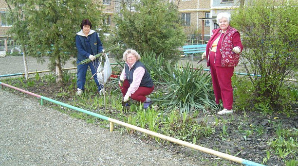 Общественность  Западного округа  активно участвует в санитарном марафоне