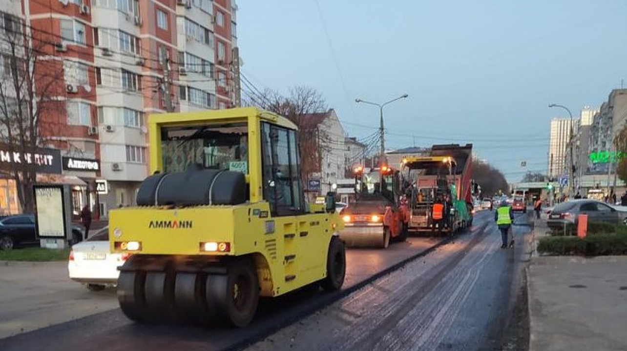 Ремонт улицы Зиповской идет полным ходом