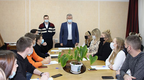 В администрации Центрального округа состоялось заседание Молодежного Совета