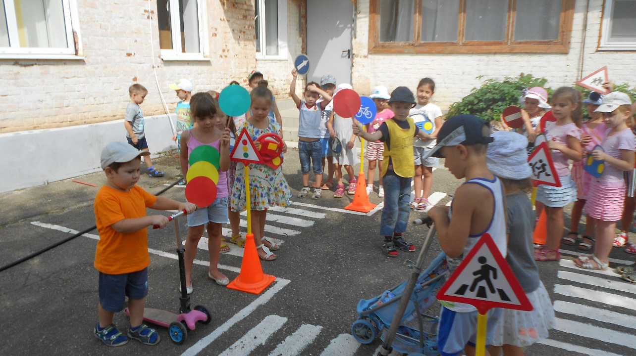 Для воспитанников детского сада № 87 провели профилактическое мероприятие «Внимание-дети»