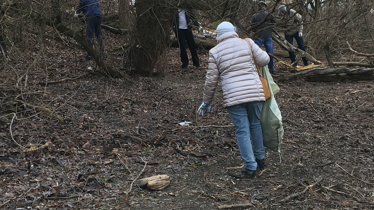 На побережье  Кубани продолжаются работы по ликвидации свалок