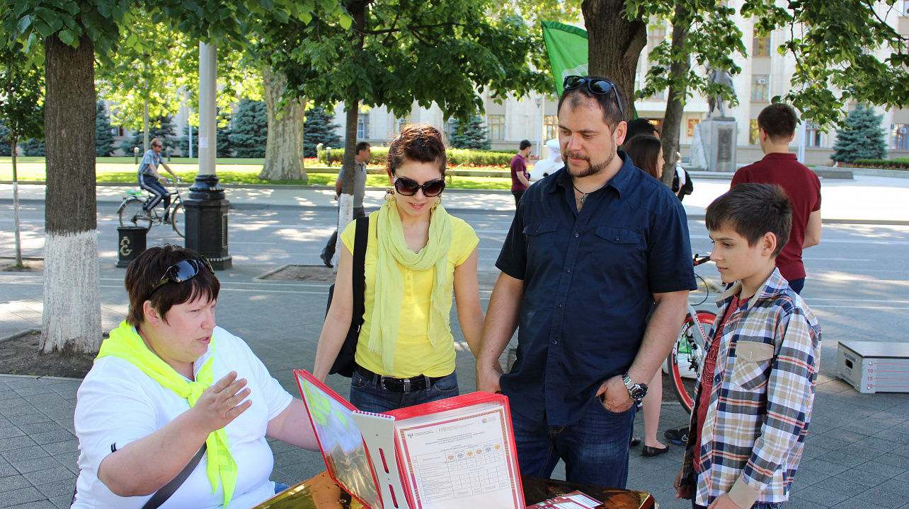 Фоторепортаж с интерактивной площадки ВФСК ГТО