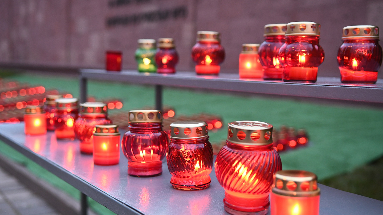 Краснодарцы почтили память павших в Великой Отечественной войне минутой молчания