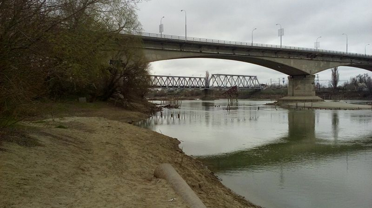 В Западном округе произведен осмотр береговой линии реки Кубань на предмет подготовки к пуску паводковых вод
