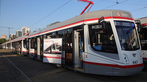 Евгений Наумов: До 1 сентября 20 новых комфортных трамваев выйдут на линию