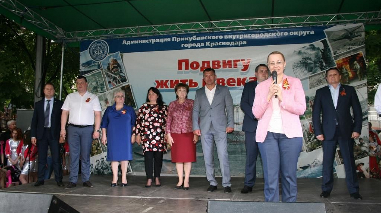 Ветеранов Прикубанского округа поздравили с Днем Победы