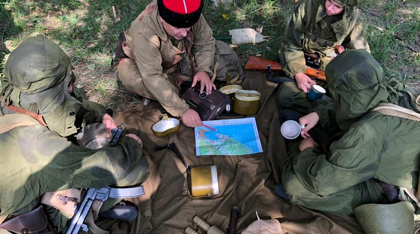 Патриотический урок под открытым небом 