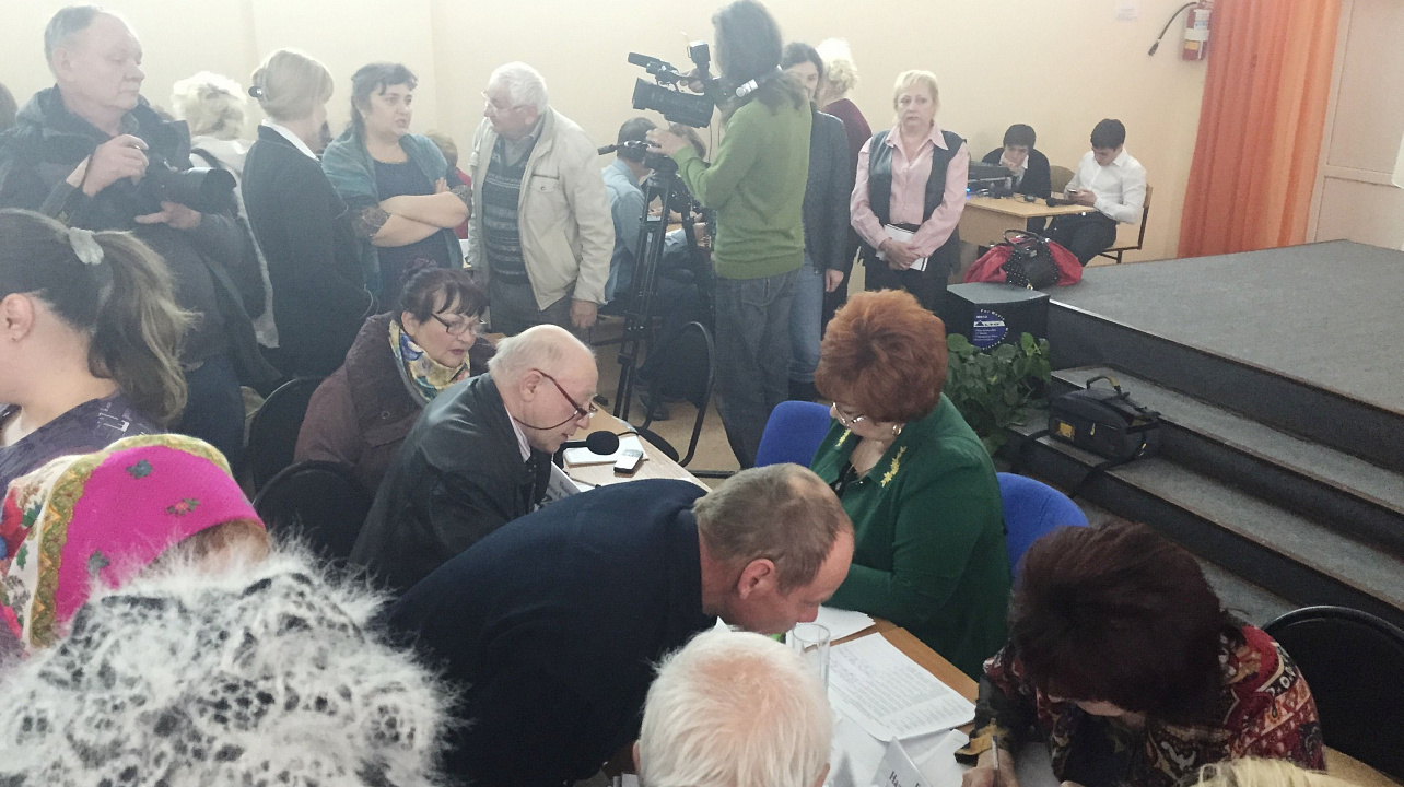 Встреча с жителями поселка Индустриальный