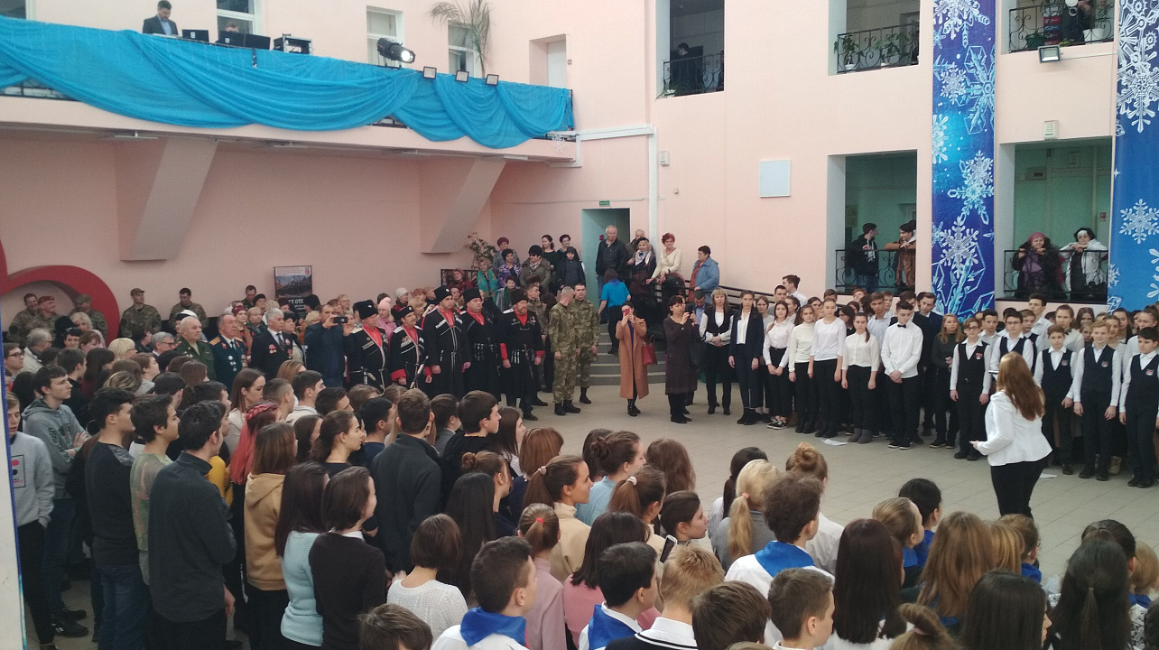 В Карасунском округе города Краснодара открыт месячник оборонно-массовой и военно-патриотической работы