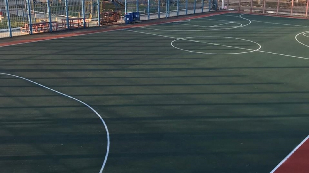 Пять спортплощадок модернизировано в рамках совместного проекта администрации города и «Росводоканал Краснодар»