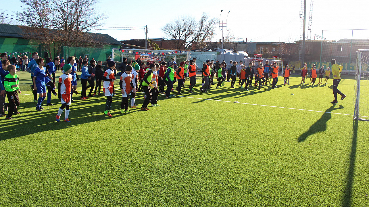 В Краснодаре определили победителей краснодарской Лиги дворового футбола